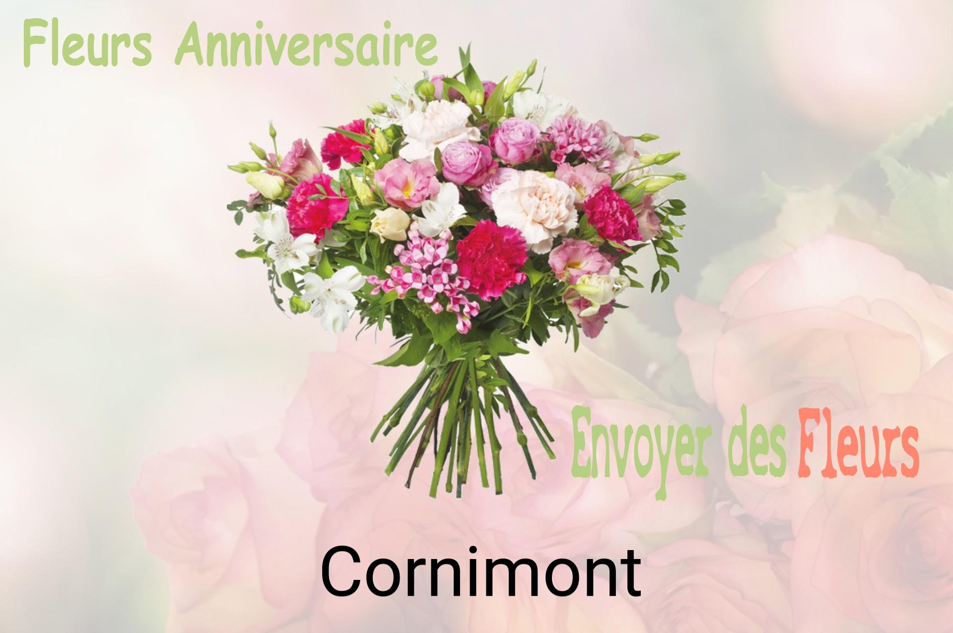 Bouquet de fleurs d’anniversaire livré à Cornimont